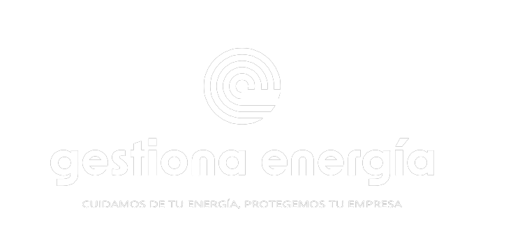 Logo Gestiona Energía Blanco